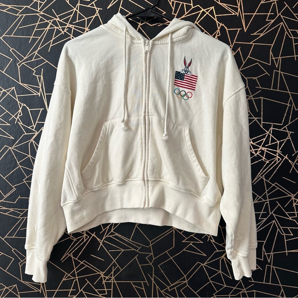 Team USA Olympics x Looney Tunes Jacket Medium - Picture 2 of 4
